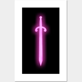 Spiritual Weapon (Pink Sword) Posters and Art